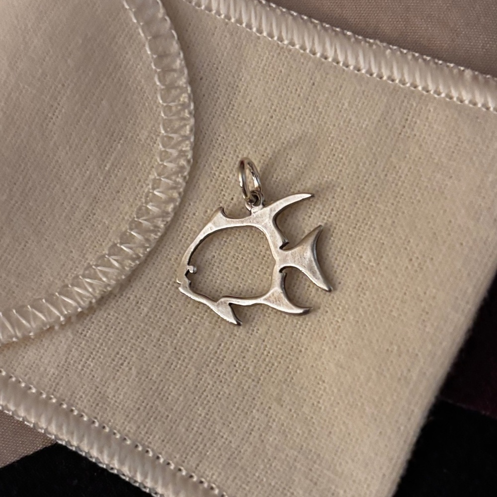 Sterling Silver Tropical Fish Charm